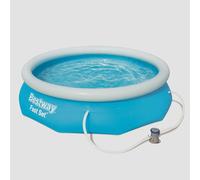 Bestway Piscina Hinchable Redonda Fast Set 305x76 cm con Depuradora 1249 l/h 3200 l