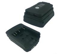 ZWEquipint Adaptador de batería de 18 V para Bosch BAT622 BAT609 BAT618G, convertidor de salida USB-C con linterna LED, herramienta eléctrica para cargador de teléfono