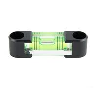 ZWEquipint Cuenta de nivel de burbuja horizontal de plástico verde de 68 x 16,3 x 18 mm, cilindro para nivelador de espíritu para herramientas de nivel largo sin imán, 1 paquete (3 cables sin imán)