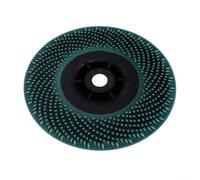 ZWEquipint Discos de cerdas de 4.5 pulgadas con rosca de 5/8-11 rueda abrasiva de eliminación de óxido para amoladora angular, adecuada para metal, madera, plástico, múltiples niveles de grano para