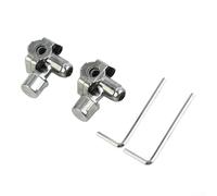 ZWEquipint Paquete de 2 válvulas de grifo de línea 3 en 1 BPV-31 de 1/10.2 cm 5/40.6 cm 3/20.3 cm OD herramienta de perforación para tuberías AC HVAC Service R410A R22
