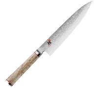Zwilling Cuchillo Gyutoh Miyabi 5000MCD 20 cm – Mango de abedul – Fabricado en Seki