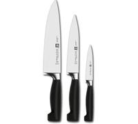 Zwilling Set de cuchillos Zwilling Four star 3 piezas Negro-acero inoxidable