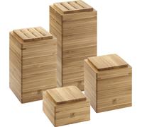 Zwilling 35101-400-0 - set de almacenamiento (bambú, 4 piezas)