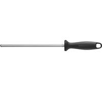 Zwilling Afilador de acero Chaira 23 cm cromado, mango de plástico negro con lazo de colgar
