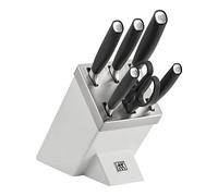 Zwilling All * Star Messerblockset mit KiS Technologie 7-tlg, Kochmesser Küchenmesser Weiß, (1022776)