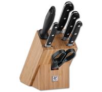 Zwilling bloque de cuchillos, 7 piezas, bloque de bambú, cuchillos y