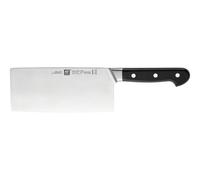 Zwilling Cuchillo chino Pro 38419-181-0 – 18 cm – Acero inoxidable, negro