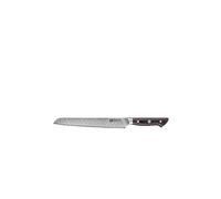 Zwilling Cuchillo para pan Zwilling Tanrei 23 cm Acero damasco-negro
