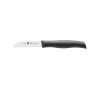 Zwilling Cuchillo recto para verduras Zwilling Twin grip 8 cm Negro-acero inoxidable