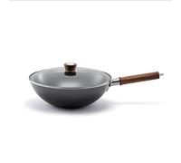 Zwilling Dragon Wok de acero al carbono de 30,5 cm con tapa