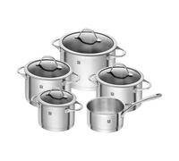 Zwilling Batería de cocina Essence – Acero inoxidable 18/10, gris, 5 piezas (24 cm)