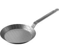 Zwilling Sartén de hierro FORGÉ – Fondo grueso con estructura en rombos – 24 cm, plateado