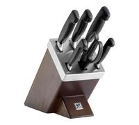 ZWILLING Four Star 7-pzs, Taco de cuchillos, Marrón