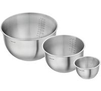 ZWILLING Juego de cuencos Fresh & Save BOWLS – 3 piezas, acero inoxidable 12/18/24 cm plateado