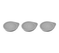ZWILLING Fresh & Save Cube Box Contenedor de almacenamiento de alimentos, 3 piezas, negro