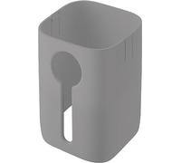 ZWILLING FRESH & SAVE CUBE Funda para contenedor tamaño 2S, Protección contra la luz solar, Indicador de nivel de llenado, Plástico sin BPA, Gris