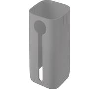 ZWILLING FRESH & SAVE CUBE Funda para contenedor tamaño 3S, Protección contra la luz solar, Indicador de nivel de llenado, Plástico sin BPA, Gris