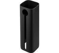ZWILLING FRESH & SAVE CUBE Funda para contenedor tamaño 4S, Protección contra la luz solar, Indicador de nivel de llenado, Plástico sin BPA, Negro