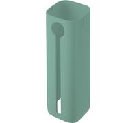 ZWILLING FRESH & SAVE CUBE Funda para contenedor tamaño 4S, Protección contra la luz solar, Indicador de nivel de llenado, Plástico sin BPA, Salvia