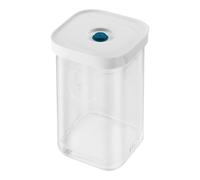 ZWILLING FRESH & SAVE CUBE La Mer Box - Tarro de almacenamiento modular y apilable, hermético y al vacío, apto para lavavajillas, transparente La Mer