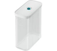 ZWILLING FRESH & SAVE CUBE La Mer Box - Tarro de almacenamiento modular y apilable, hermético y al vacío, apto para lavavajillas, transparente La Mer