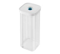 ZWILLING FRESH & SAVE CUBE La Mer Box - Tarro de almacenamiento modular y apilable, hermético y al vacío, apto para lavavajillas, transparente La Mer