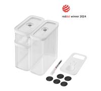 ZWILLING Fresh & Save CUBE Set CUBE, M / 5-pzs, transparente-blanco