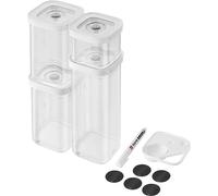 Zwilling Set CUBE S Fresh & Save – 6 piezas, transparente/blanco, NFC