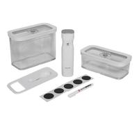 ZWILLING Set iniciación al vacío Fresh & Save CUBE M, 5 pzas (2×CUBE M, bomba, cuchara, NFC)