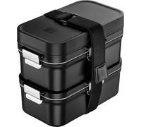 Zwilling Fiambrera Fresh & Save - Vacío, cubiertos acero inoxidable, irrompible, negro