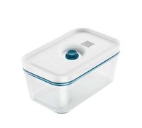 Zwilling Fiambrera de vacío La-Mer 0,9 L, vidrio, 18,5×11,5×10 cm, azul