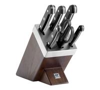 ZWILLING Gourmet 7-pzs, Taco de cuchillos, Marrón