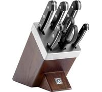 Zwilling Set de cuchillos Gourmet 36133-000-0 Bloque auto-afilable Mango acero/plástico