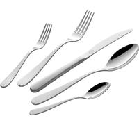 Zwilling Greenwich - Cubertería (68 piezas, para 12 personas, acero inoxidable 18/10, mate, embalaje sin plástico), color plateado