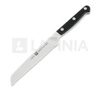 Zwilling Cuchillo universal Pro 13 cm dentado acero inoxidable negro
