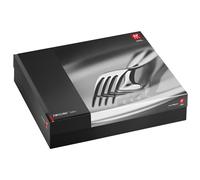 Zwilling J.A Henckels 68-Piece Cutlery Set, stainless steel flatware with mirror polish finish, includes forks, spoons, and dinner knives for elegant dining. Ideal stainless steel cutlery for stylish 