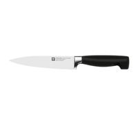 Zwilling J.A. Henckels - Cuchillo de cocina de acero inoxidable de cuatro estrellas de 15 cm