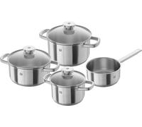 ZWILLING Joy, Acero inoxidable, Aluminio, Acero inoxidable, Acero inoxidable, Acero inoxidable, Vidrio, Cerámica, Gas, Halógeno, Inducción, Placa de cocción sellada