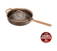 ZWILLING Milano Cazuela con tapa de cristal 28 cm, Aluminio
