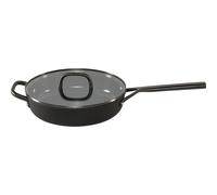 Zwilling Milano Sartén para saltear con tapa de vidrio 28 cm Negro