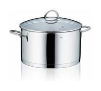 Zwilling Peak Olla de Cocina 24 cm con Revestimiento Cerámico y Tapa de Vidrio, Plata