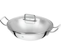 Zwilling Sartén wok Zwilling Plus Ø32 cm con tapa de vidrio, acero inoxidable