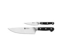 Zwilling Set de cuchillos Zwilling Pro 2 piezas Negro-acero inoxidable