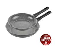 ZWILLING Terreno Plus Set de sartenes de 2 piezas, aluminio, antiadherente de cerámica