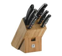 ZWILLING TWIN Pollux 7-pzs, Taco de cuchillos, Negro