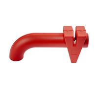 Zwilling Afilador de cuchillos TWINSHARP, discos de cerámica, manejo fácil y seguro, rojo (ABS)