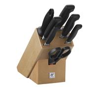 ZWILLING VIER STERNE 8-pzs, Taco de cuchillos, Natural