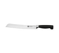 ZWILLING VIER STERNE Cuchillo para pan 23 cm, Filo serrado inverso
