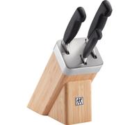 Zwilling Vier Sterne Set de Bloque de Cuchillos de 4 Piezas en Bambú con Acero Inoxidable Skew B19YL4YY52